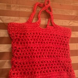 Handmade crocheted 🧶 bag
